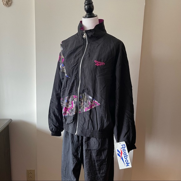 Reebok new vintage deadstock 90s track suit jogging suit windbreaker - Picture 4 of 14